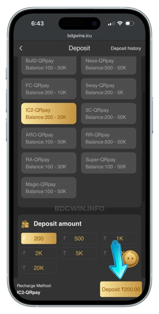 bdg-win-deposit-page